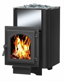 Чугунная печь везувий Сенсация 16 Антрацит (220)