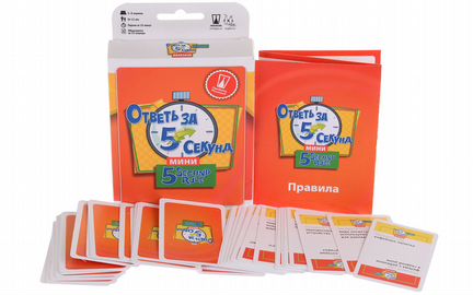 Настольная игра Ответь за 5 секунд mini