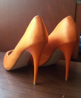 Туфли. Р-38. Цвет: коралловый