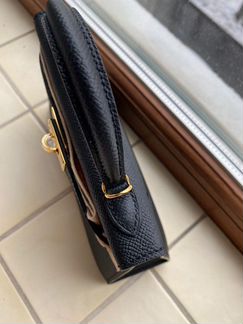Сумка мини Kelly black in epsom