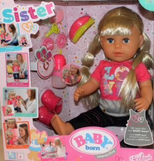 Baby born sister yale сестричка и братик нов упак