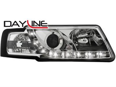 Passat B5 Пассат Б5 комплект передней оптики хром