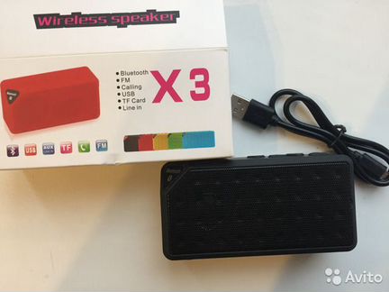 Блютуз Колонка Динамик X3