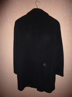 Пальто черное классическое