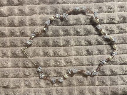 Ожерелье Чокер из бисера