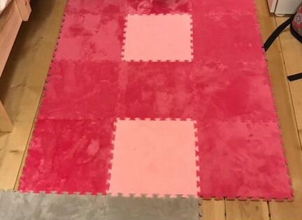 Коврик тёплый мягкий для детей