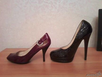 Новые туфли с открытым мысом. Германия.Р.35-35,5
