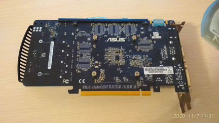 Видеокарта Asus GTX