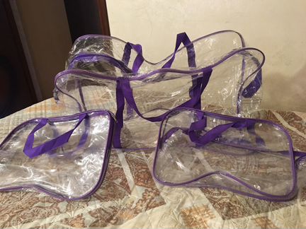 Сумки прозрачные в роддом