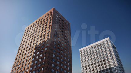 2-к квартира, 50.9 м², 19/22 эт.