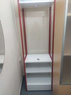 Стеллаж шкаф и стол кресло