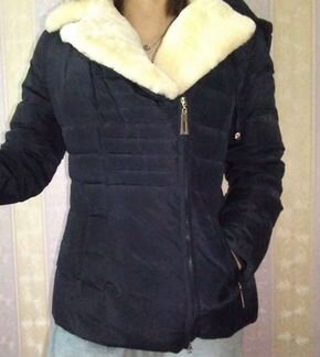 Куртка зимняя с натуральным мехом женская 50р