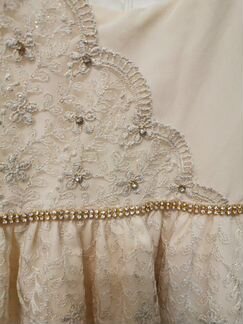 Нарядное платье для девочки 74-80р