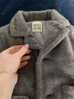 Детское итальянское пальто шерстяное