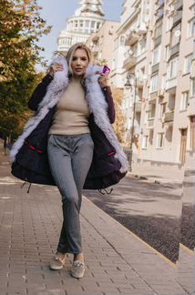 Парка с мехом