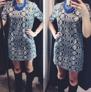 Платье Zara мини XS