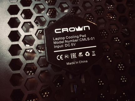 Подставка для ноутбука crown охлаждающая