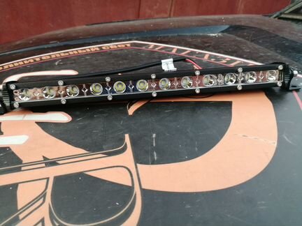 Фара светодиодная 36Вт узкая и длинная