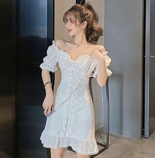 Новое хлопковое платье