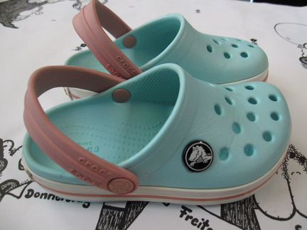 Crocs для девочки 8 размер
