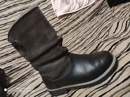 Сапоги tapiboo натуральная кожа