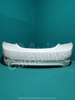 Задний бампер Hyundai Solaris PGU Cristal White 11