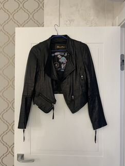 Куртка кожаная