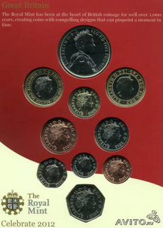 0003 Великобритания 2012 год буклет 10 монет