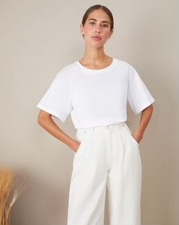 Белая базовая футболка 12 storeez