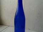 Бутылка -синее стекло***