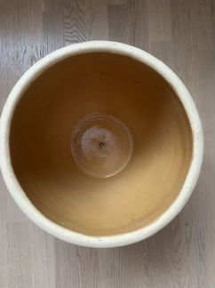 Кашпо керамическое, горшок под пальму 30 см