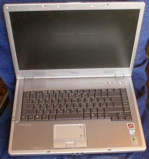Лаптоп Fujitsu Siemens 2000x.Не работает
