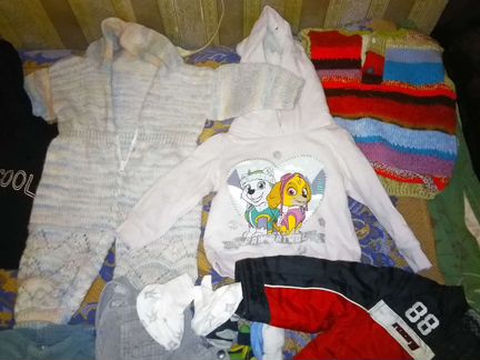 Детские вещи пакетом бесплатно