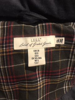 Синий жилет H&M