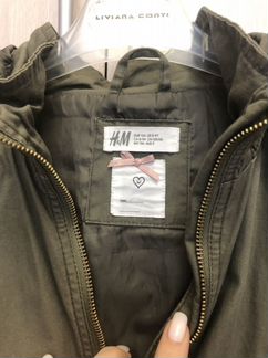 Куртка парка hm 134-140