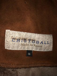 Мужская дубленка cristoball (Испания) р.56
