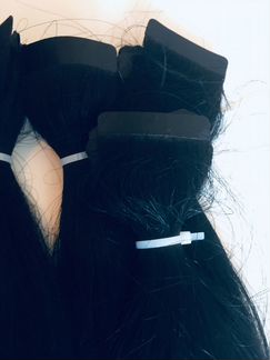 Волосы на капсулах