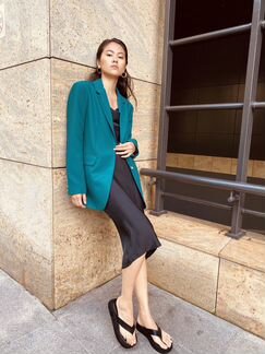 Зелёный жакет