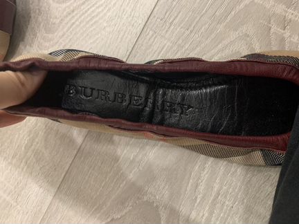 Балетки Burberry