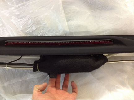 Шторка задняя со стоп сигналом Мерседес 221