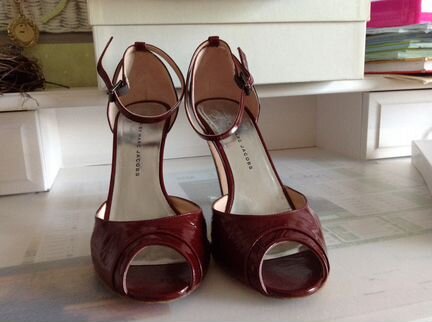 Туфли бардовые лаковая кожа брэндовые 38р