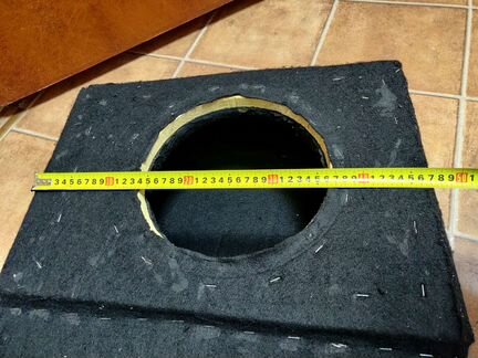 Сабвуфер DLS OA10D в самодельном коробе