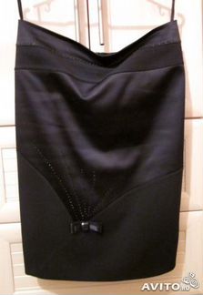 Атласная юбка