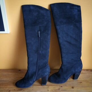 Сапоги pazolini замша 39