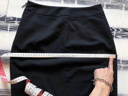 Юбка карандаш женская чёрная