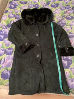 Дубленка винтаж женская мех