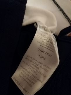 Футболка Bikkembergs и шорты armani 74-80