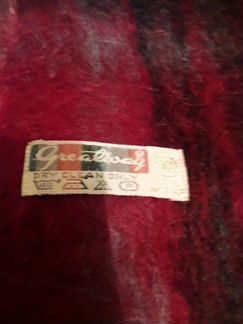 Мужской шарф мохеровый