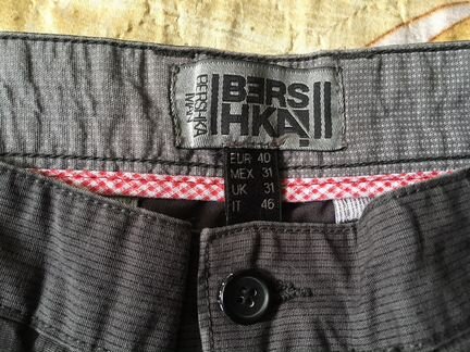Штаны-брюки мужские Bershka