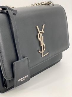 Клатч Yves Saint Laurent Sunset черный